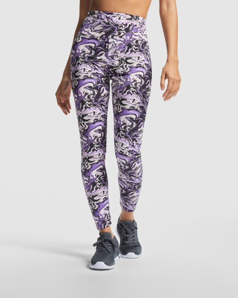 Legging - Hoja Negro / S