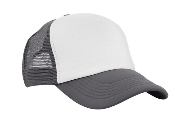 3803 - baseball cap - white/black