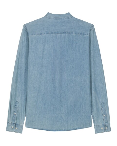 Stanley Denim Shirt - Light Wash / 4XL