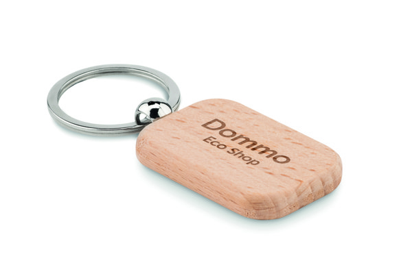 Porta-chaves retangular Poty Wood