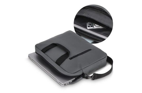 Sacoche pour ordinateur portable PU SoMa 28 x 38 x 5 cm - Gris