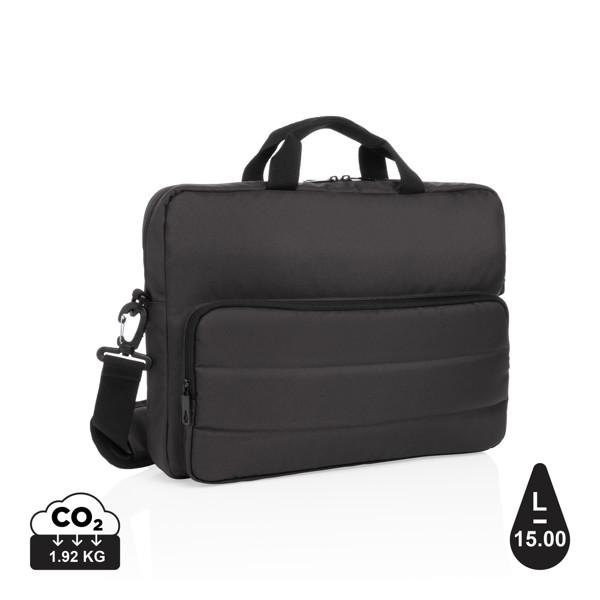 Impact AWARE™ torba za laptop 15,6" od RPET-a - Crna