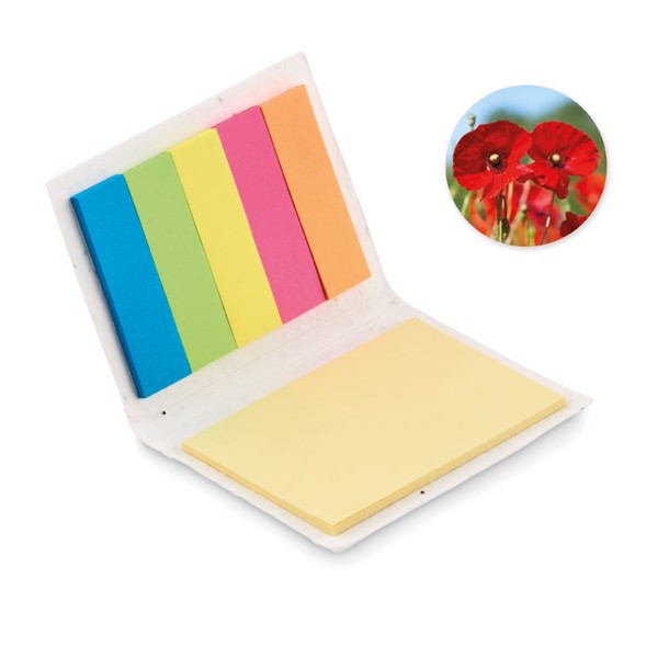 Seed paper sticky note pad Vison Seed