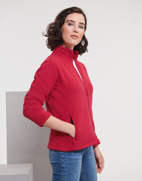 Ladies' Full Zip Outdoor Fleece - Black / 2XL
