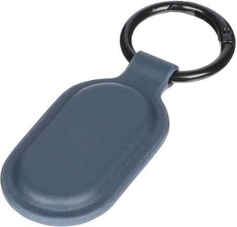 Etiquette porte-clé avec traceur Halo - bleu