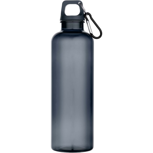 Bouteille d’eau Oregon de 750 ml en plastique recyclé certifié RCS avec mousqueton - Bleu hale