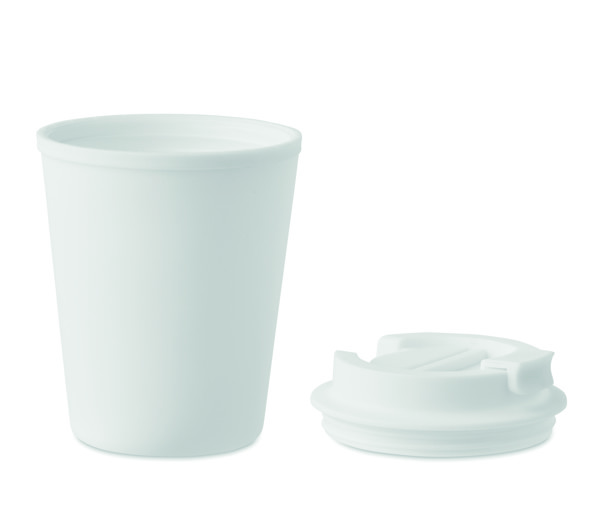 Gobelet en PP 300 ml Tridus - Blanc