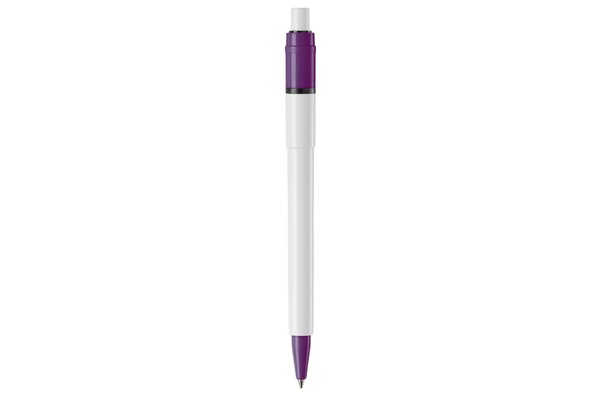 Ball pen Baron Colour hardcolour - White / Purple