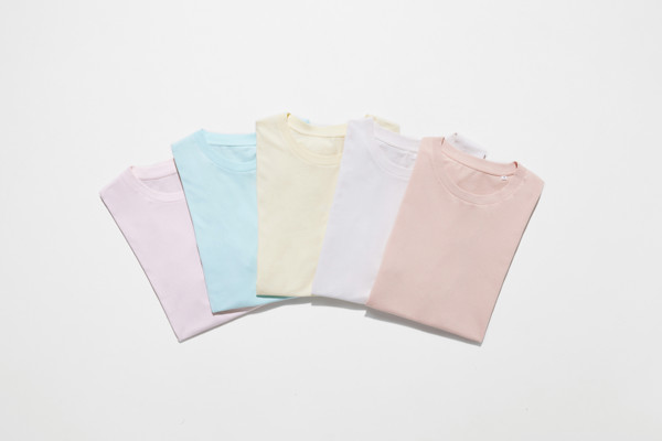 T-shirt léger en coton recyclé IQONIQ Sierra - Ivory White / L
