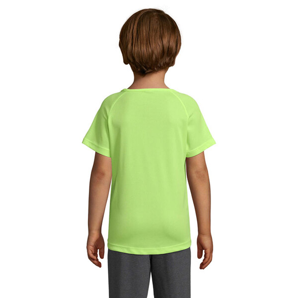 SPORTY T-SHIRT CRIANÇA 140g Sporty Kids - Amarelo FluoXL