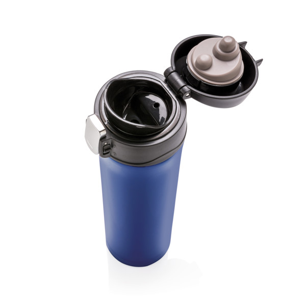 Bouteille 450ml EASY LOCK en plastique RCS - Bleu