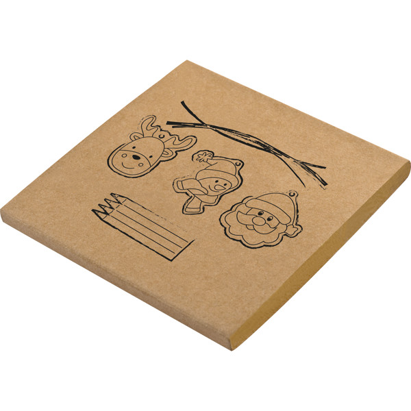 PABLO Set pentru desenat Craciun - Beige