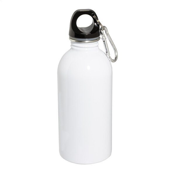 Recycled Stainless Steel Bottle Ressuto - White