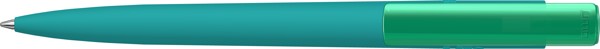 RECYCLED PET PEN PRO K transparent GUM - turquoise