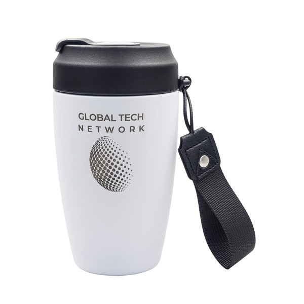 380 ml Viko thermal mug - White