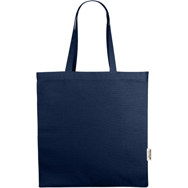 Sac shopping Odessa recyclé GRS de 220 gr/m² capacité 13 litres - Marine