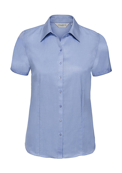 Ladies' Herringbone Shirt - White / 2XL (44)
