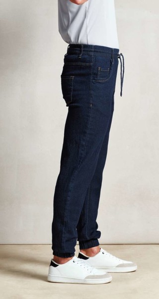 Artisan' kuharske hlače - Black Denim / XL