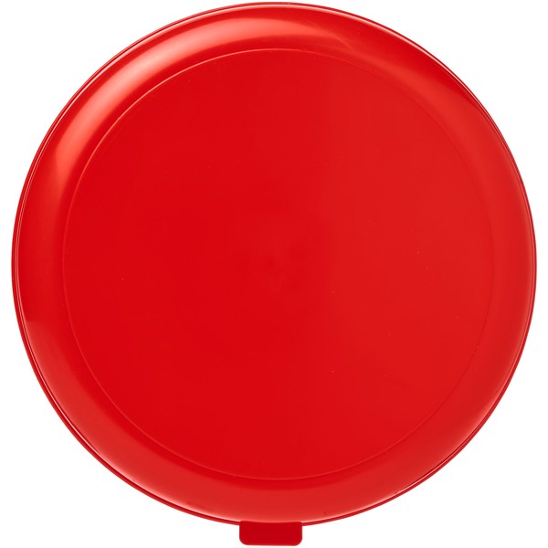 Okrągły pojemnik na makaron Miku wykonany z tworzywa sztucznego - Czerwony