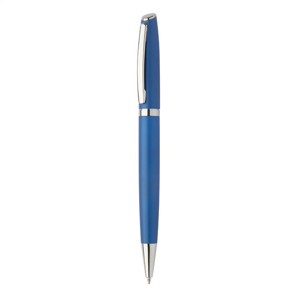 Parure stylo métal Redivi - Bleu
