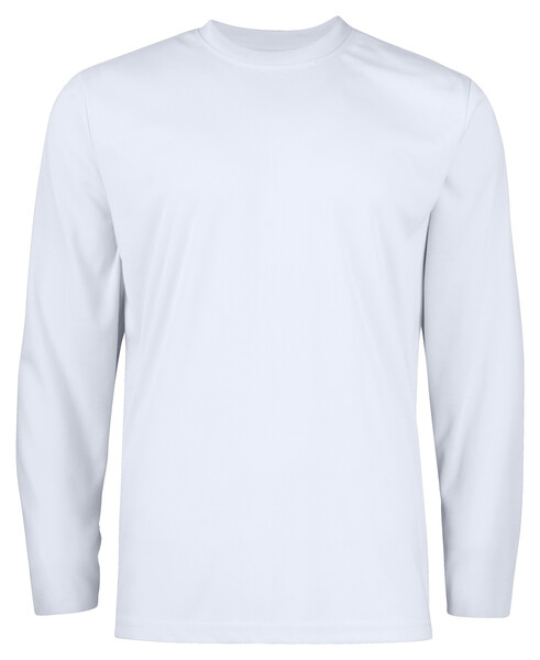 2017 T-SHIRT LS WHITE XS