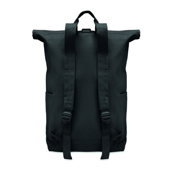 Zaino rolltop 390 gr/m² Kamet - Nero