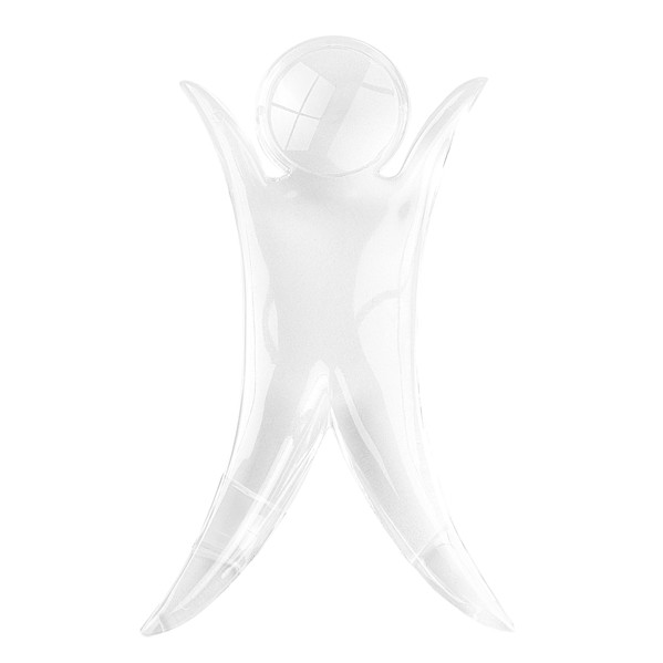 Brieföffner "Mr. Fun" - Transparent