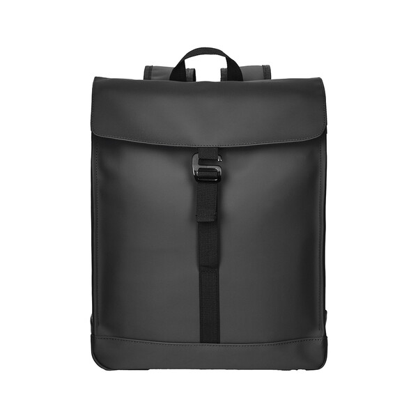 Pu Laptop Backpack (15) - Black