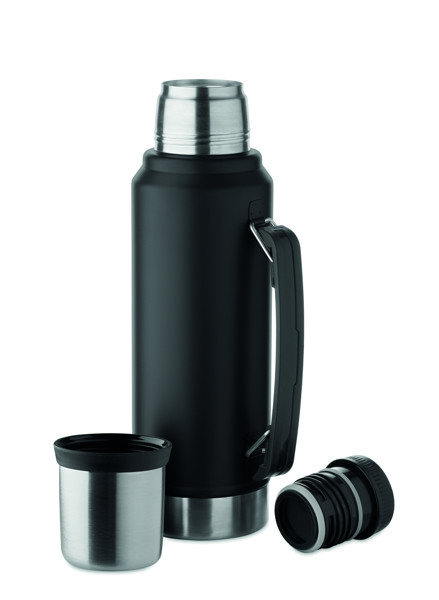 Bouteille à double paroi 1L Nyima - Noir