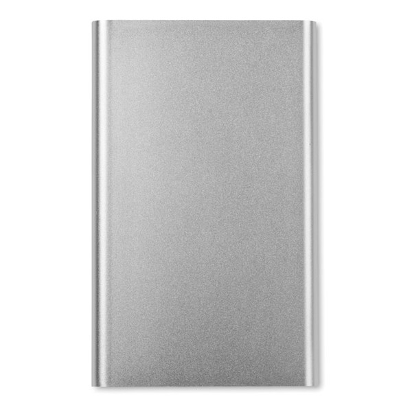 Flat power bank 4000 mAh Powerflat - Matt Silver
