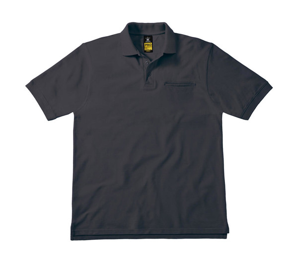 Energy Pro Workwear Pocket Polo - Dark Grey / XL