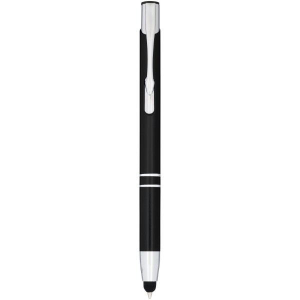 Stylet Stylo bille métallique Moneta (encre bleue) - Noir