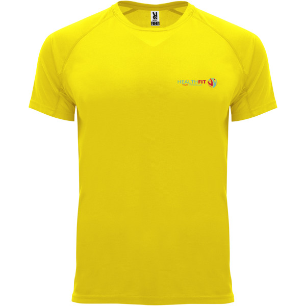 T-shirt de sport Bahrain à manches courtes pour enfant - Jaune / 4