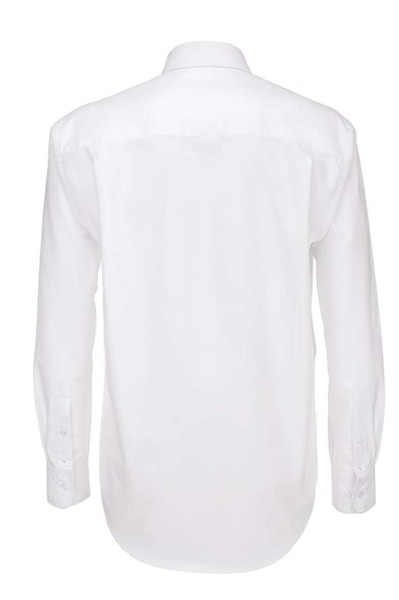 B&C OXFORD LSL - Bijela / S