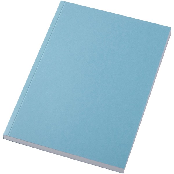 Cahier Novella Austen Colours A5 recyclé à couverture souple de 100 feuilles - Bleu