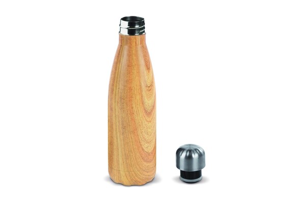 Bouteille isotherme Swing ”bambou”  500ml - Bois