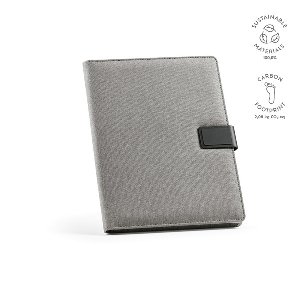 Tolstoy A4 Folder - Mørke Grå