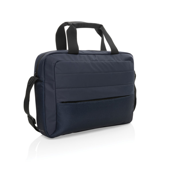 Sacoche pour ordinateur 15,6'' rPET AWARE™ Armond - Bleu Marine