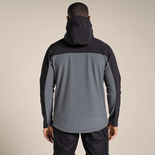 Expert Active Hooded Softshell Jacket - Black / 3XL