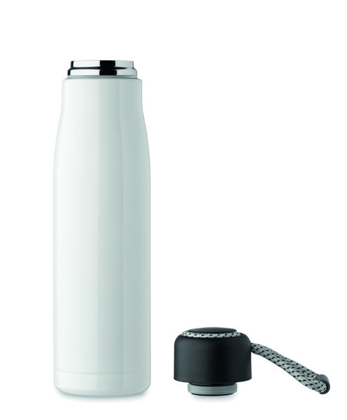 Garrafa de parede dupla 500 ml Cordle - Branco