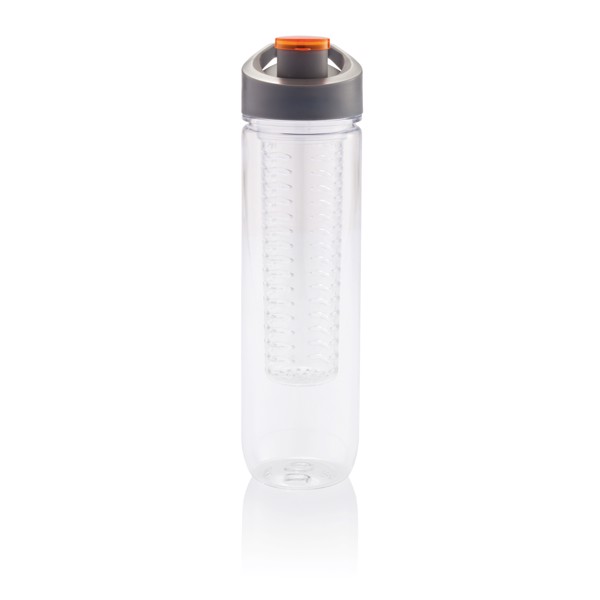 Botella de agua con infusor - Naranja