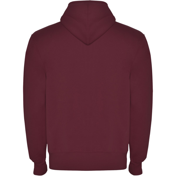 Felpa unisex con cappuccio e zip intera Montblanc - Garnet / M
