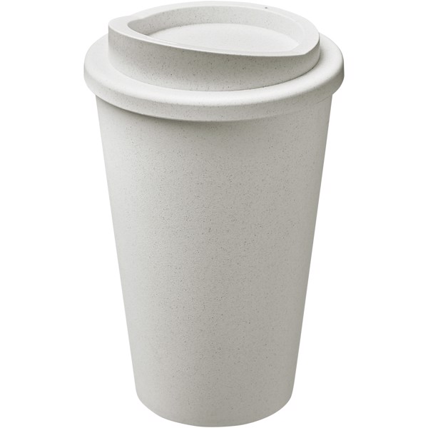 Recycled americano® kelímek s tepelnou izolací 350 ml - Bílá / Černá