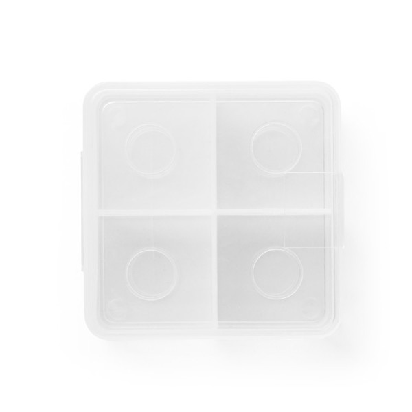 GLACIER. Conjunto de cubos reutilizáveis em aço inoxidável