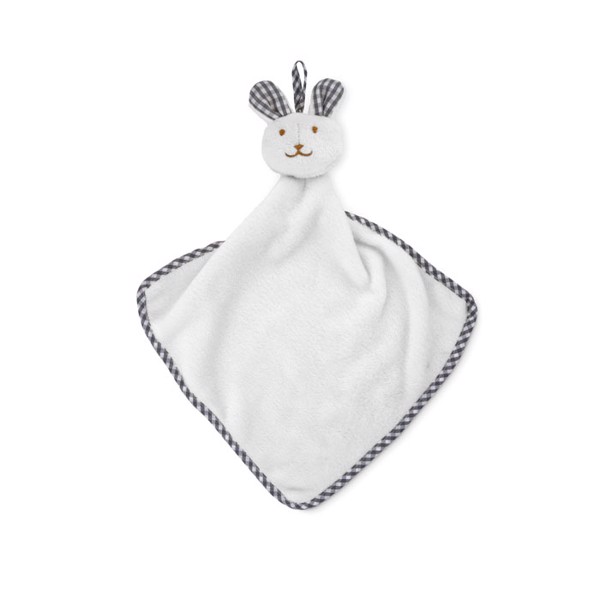 Plush rabbit design baby towel Hug Me