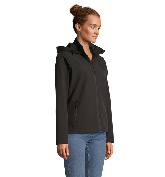 RACE WOMEN HOODED JACKET Race Hooded Women - FeketeM