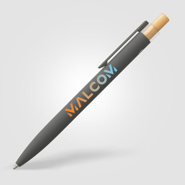 Reborn Recycled Aluminium Deluxe Pen - Gunmetal / Laser
