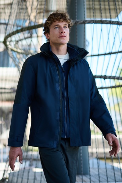 Men's Defender Iii Waterproof 3-In-1 Jacket - Royal Blue / Navy / S