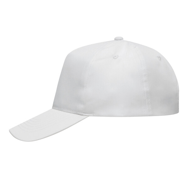 5-Panel Baseball Cap Sporto - White