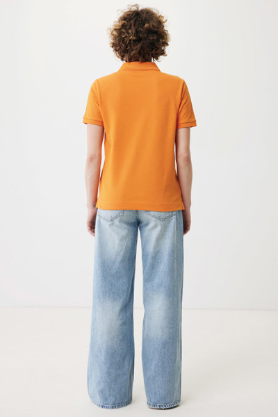 Iqoniq Yosemite polo από ανακυκλωμένο βαμβάκι - Orange / L